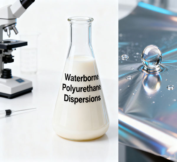 Eccellenti dispersioni di poliuretano a base d'acqua, resistenti all'acqua e con barriera all'ossigeno su pellicole in PET metallizzate